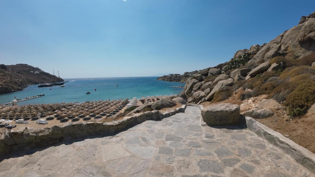 1Path Thea Mykonos Super Paradise Beach House Mykonos Town Exterior foto